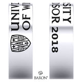Class Ring (Durilium, Sterling Silver, 10KT White Gold)