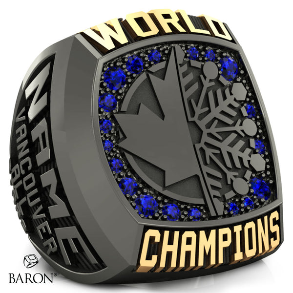 Vancouver All Stars 2021 Championship Ring - Design 4.7