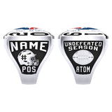 Vaughan Rebels OFL Atom Championship Ring - Design 1.3