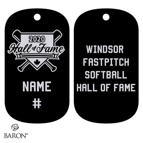 WFSHOF Dog Tags