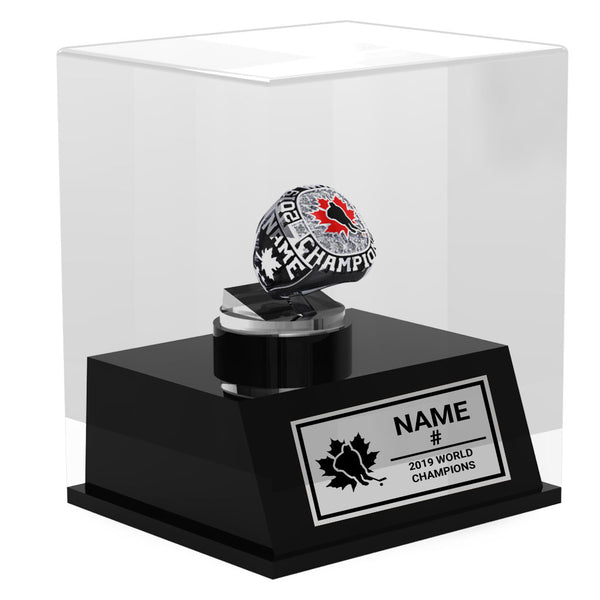 Team Canada- Ball hockey Display Case