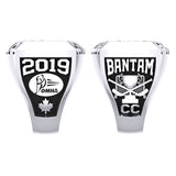 Walkerton Capitals Bantam CC OMHA Ring - Design 1.1