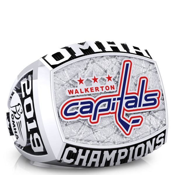 Walkerton Capitals Bantam CC OMHA Ring - Design 1.1