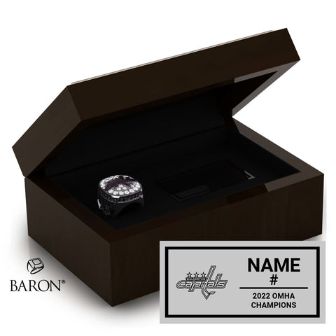 Walkerton Capitals U15 OMHA 2022 Championship Ring Box