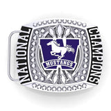 Western Mustangs Championship Belt Buckle