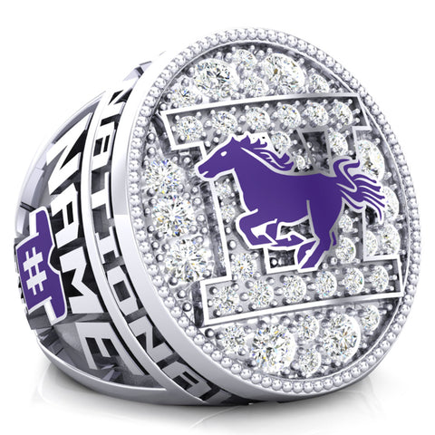 Western Mustangs Championship Ring - Design 2.10