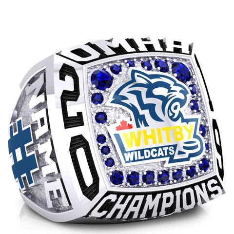 Whitby Wildcats Minor Midget AAA Ring - Design 1.6 (XL)