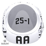 Whitby Chiefs 15U Baseball 2021 Championship Ring - Design 1.3