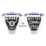 Whitby Chiefs 15U Baseball 2021 Championship Ring - Design 1.3