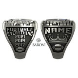 White Rock South Surrey Titans Football 2021 Championship Ring - Design 5.9