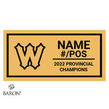 Windsor Dukes Football 2022 Championship Ring Box