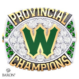 Windsor Dukes Football 2022 Championship Ring - Design 1.1
