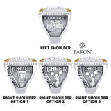 Winnipeg Blue Bomber Alumni Ring - Cheer- Design 1.3 (MED)