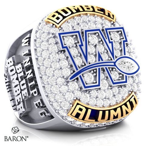 Winnipeg Blue Bomber Alumni Ring - Cheer- Design 1.3 (MED)