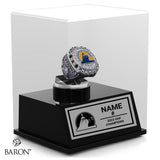 Woodstock Jr Navy Vets Hockey 2022 Championship Display Case
