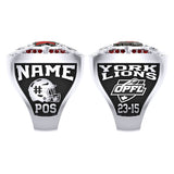 York Lions - OPFL - Varsity Ring - Design 2.1