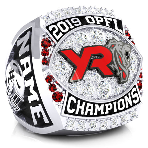 York Lions - OPFL - Varsity Ring - Design 2.1