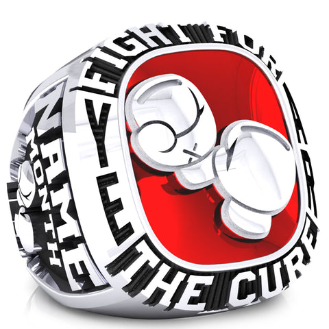 Fight for the Cure - Ladies ring - Design 1.3