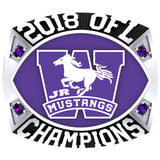 London Jr. Mustangs - OFL Ring