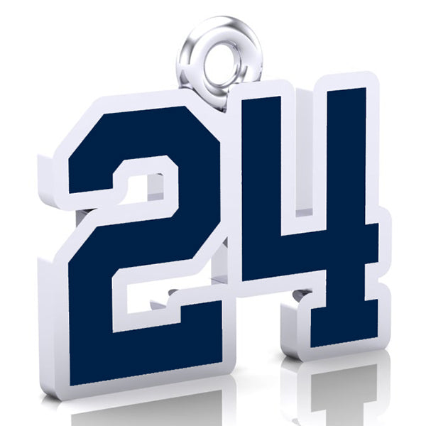 Georgina Blaze Number Pendant (12mm x 17mm (per character))