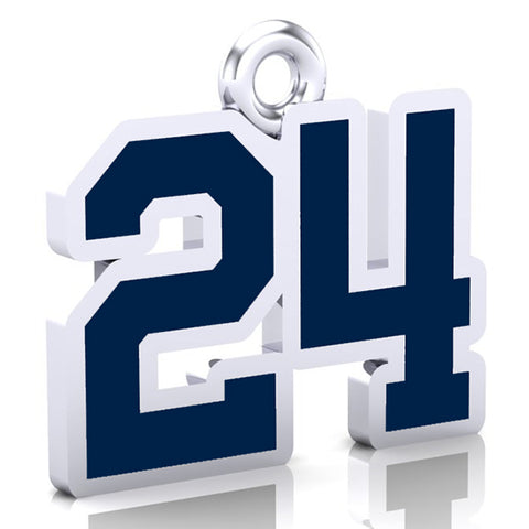 Georgina Blaze Number Pendant (12mm x 17mm (per character))