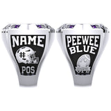 London Jr Mustangs - OFL Ring - Design 1.3(Blue)