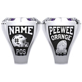 London Jr Mustangs - OFL Ring - Design 1.2(Orange)