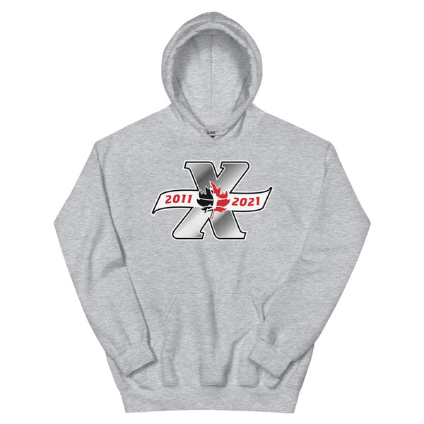 NBL Canada 10 Years Hoodie (Sport Grey)