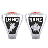 Vimy Loyal Orange Lodge Ring - Design 3