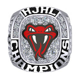 Red Deer Vipers Ring - Design 1.8