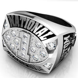 Championship Football  Ring with Cubics